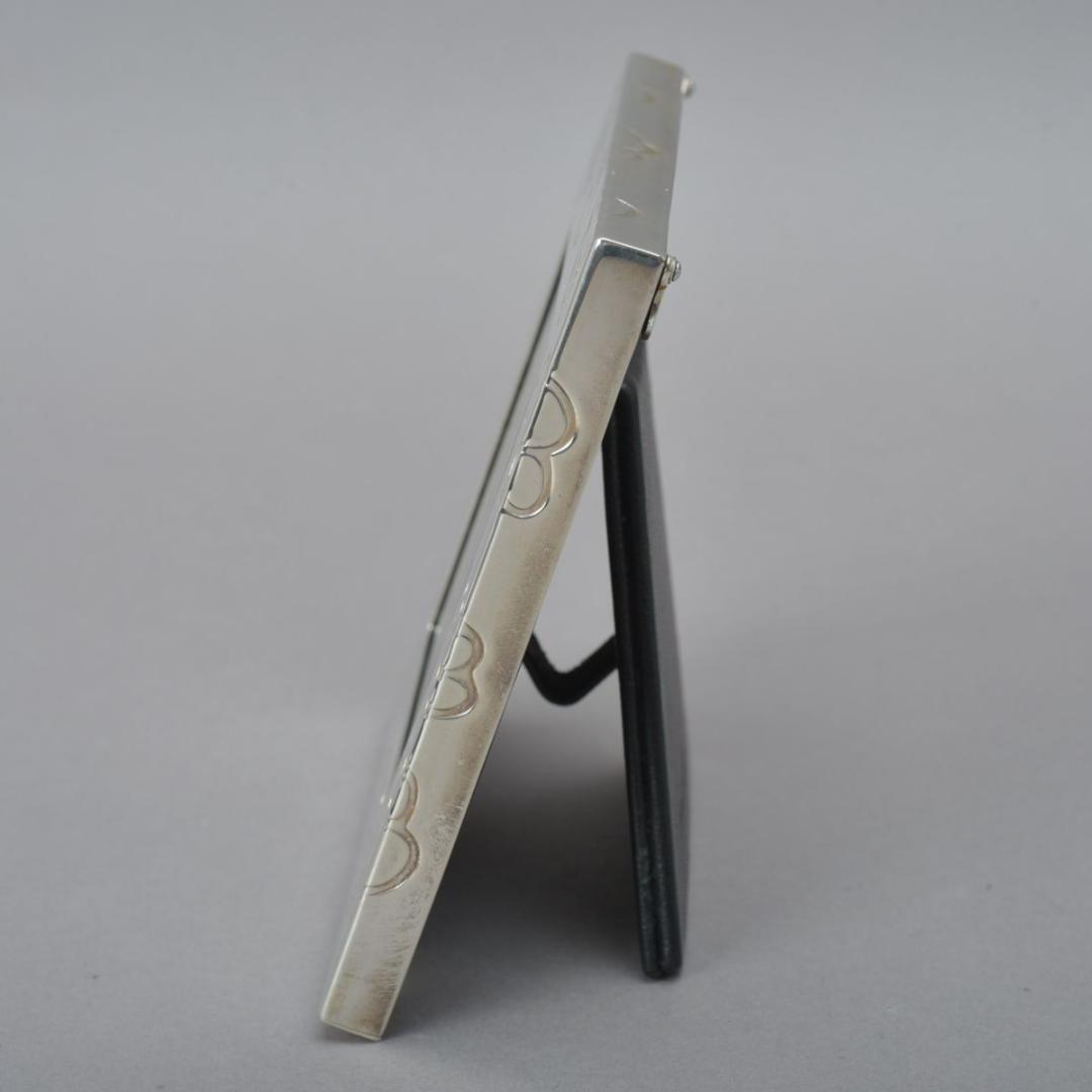 ティファニー SV925 フォトフレーム スクエア ペット 肉球 保存袋/箱付き