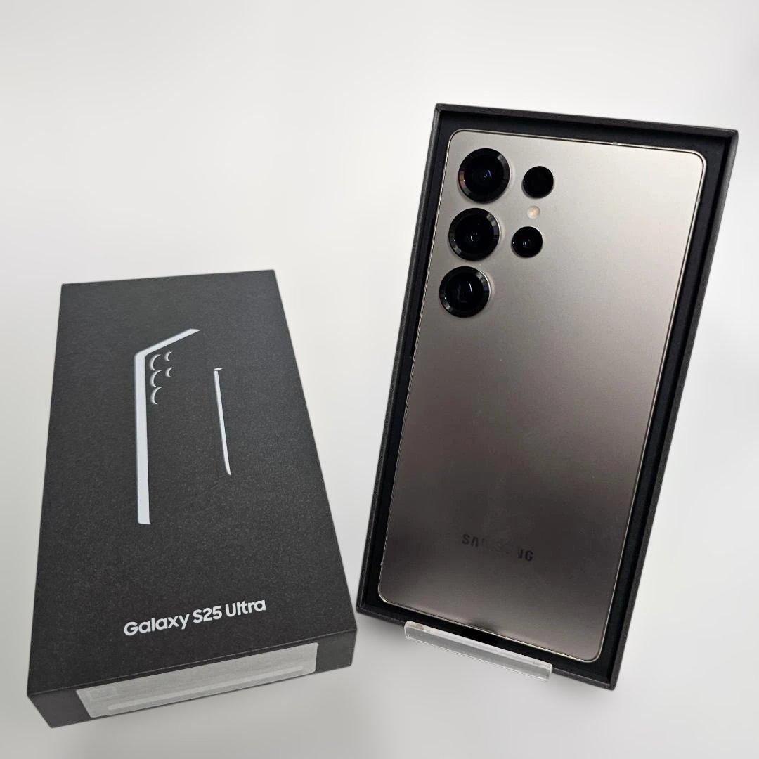 Galaxy S25 ULTRA 256GB グレー SIMフリー【極美品】