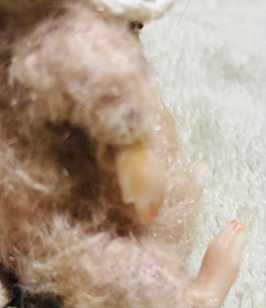 hacodeco様 ねずみ　ピンクねずみ　作家　※ 指１本破損あり
