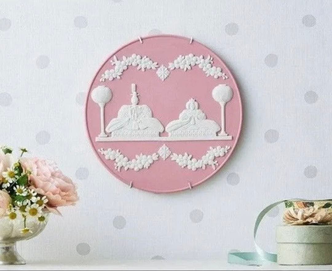 ウェッジウッド ジャスパー 雛ドール　プレート リトルサムライ プレート