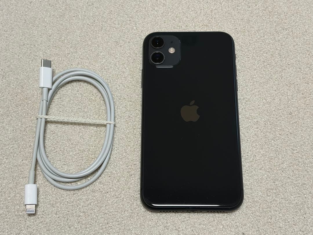 iPhone 11 ブラック 128GB SIMフリー 本体