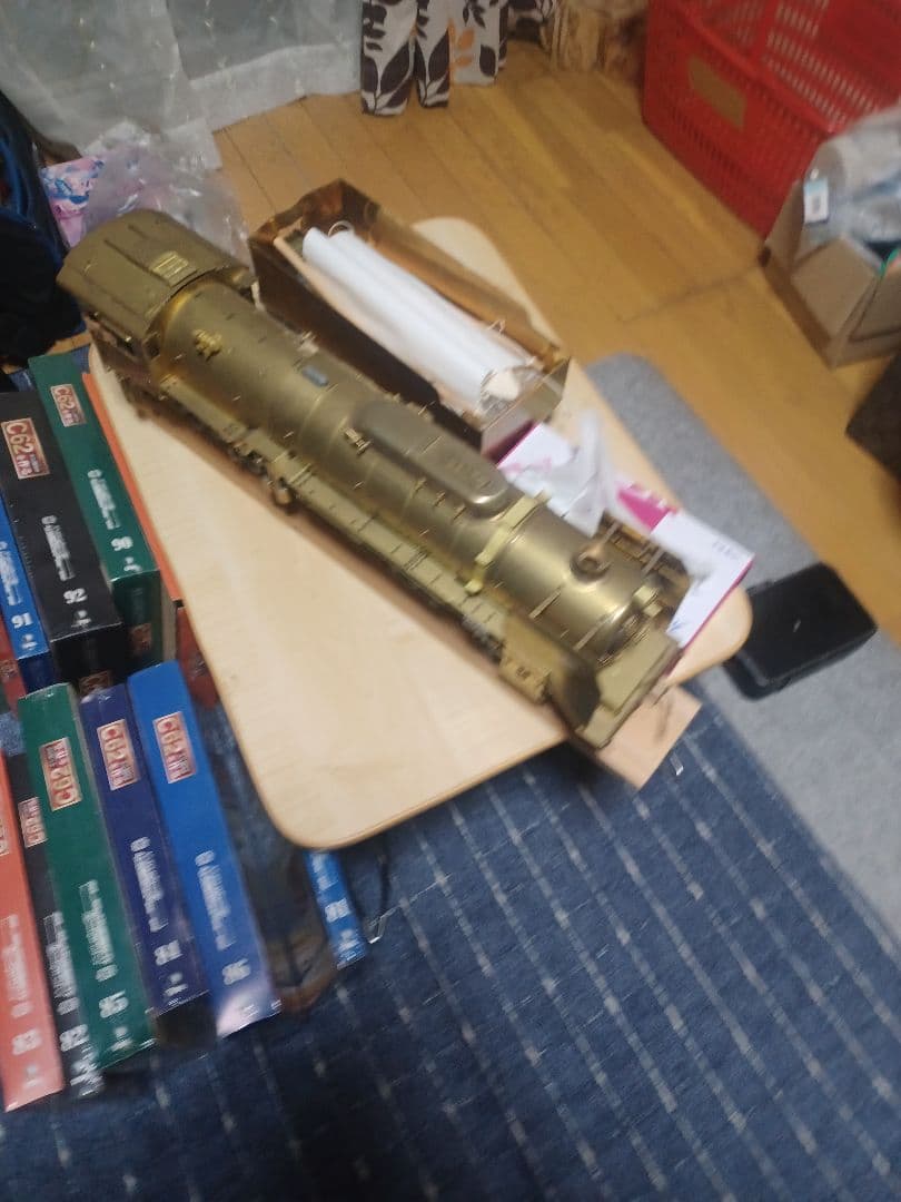 真鍮製 1/32 蒸気機関車　デアゴスティーニ 【説明を読んで下さい。】