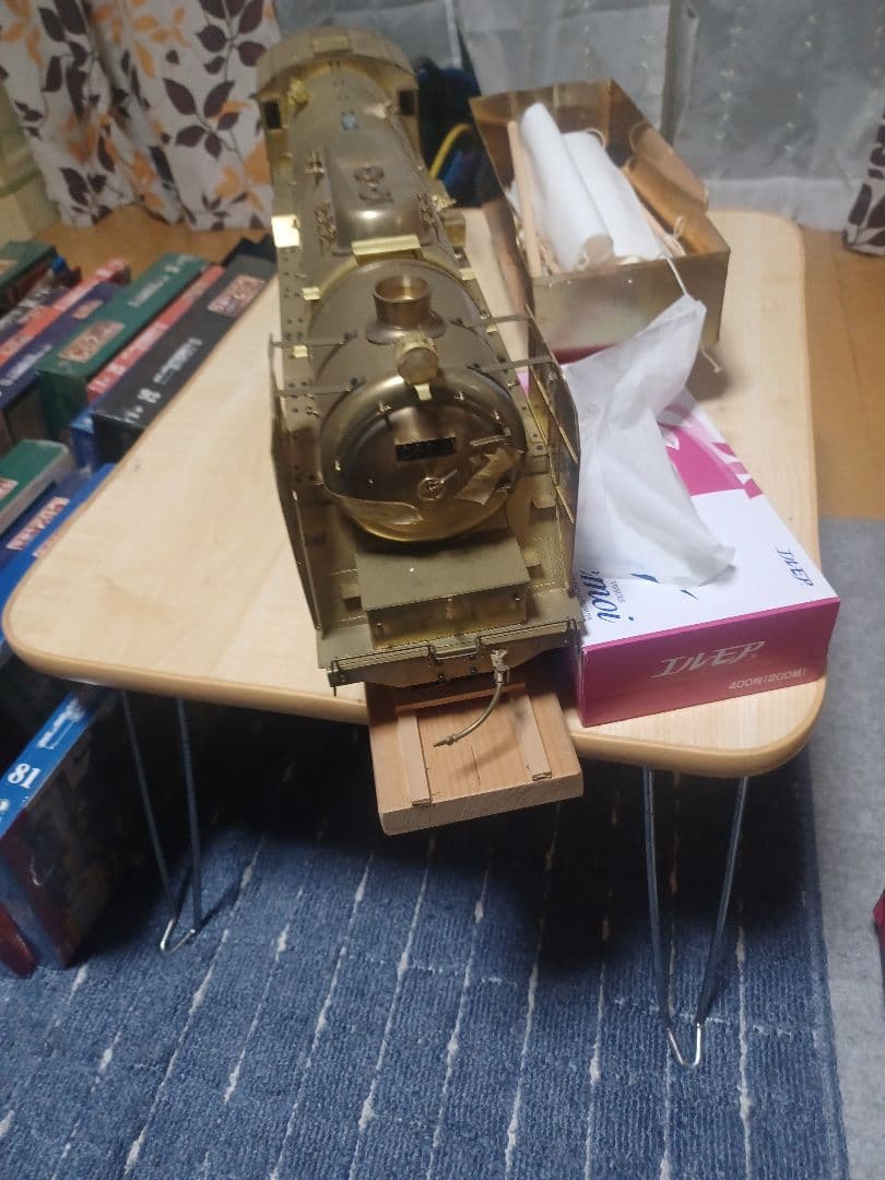 真鍮製 1/32 蒸気機関車　デアゴスティーニ 【説明を読んで下さい。】
