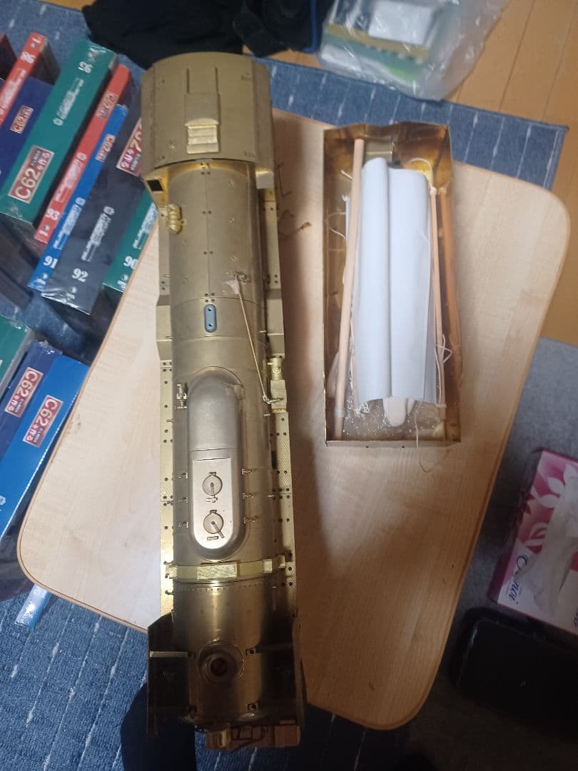 真鍮製 1/32 蒸気機関車　デアゴスティーニ 【説明を読んで下さい。】