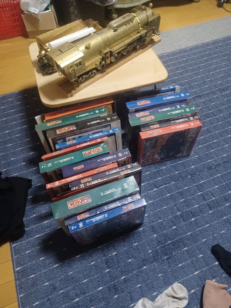 真鍮製 1/32 蒸気機関車　デアゴスティーニ 【説明を読んで下さい。】