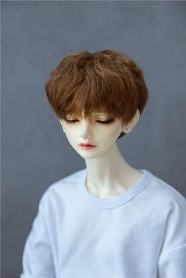 A91 BJD 1/3 人形 ドール　用ウィッグ カツラ 耐熱 ハンドメイド