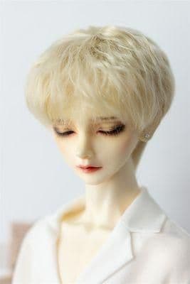 A91 BJD 1/3 人形 ドール　用ウィッグ カツラ 耐熱 ハンドメイド