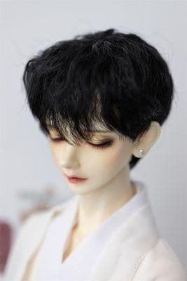 A91 BJD 1/3 人形 ドール　用ウィッグ カツラ 耐熱 ハンドメイド