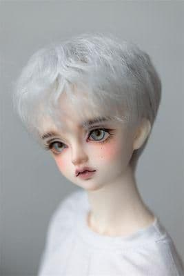 A91 BJD 1/3 人形 ドール　用ウィッグ カツラ 耐熱 ハンドメイド