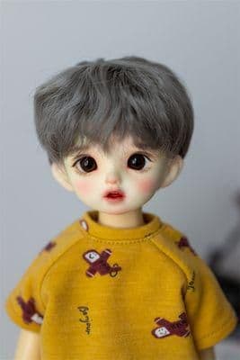 A91 BJD 1/3 人形 ドール　用ウィッグ カツラ 耐熱 ハンドメイド