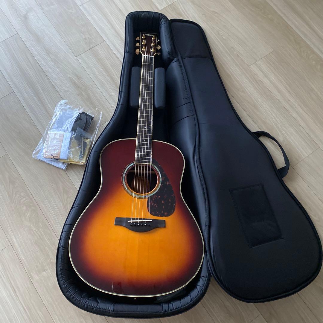 アコギケース付きYAMAHA　ll6bs are　アコースティックギター