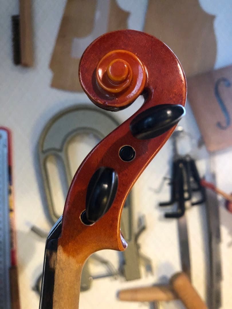 【駒&魂柱調整済】suzuki分数バイオリンNo200 1/8 1995