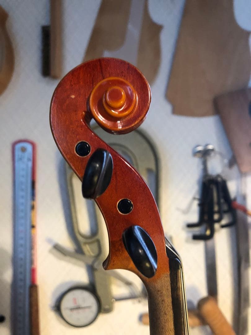 【駒&魂柱調整済】suzuki分数バイオリンNo200 1/8 1995