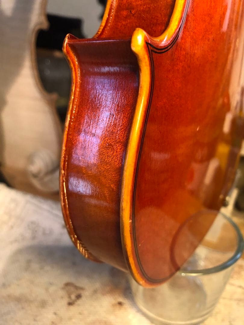 【駒&魂柱調整済】suzuki分数バイオリンNo200 1/8 1995