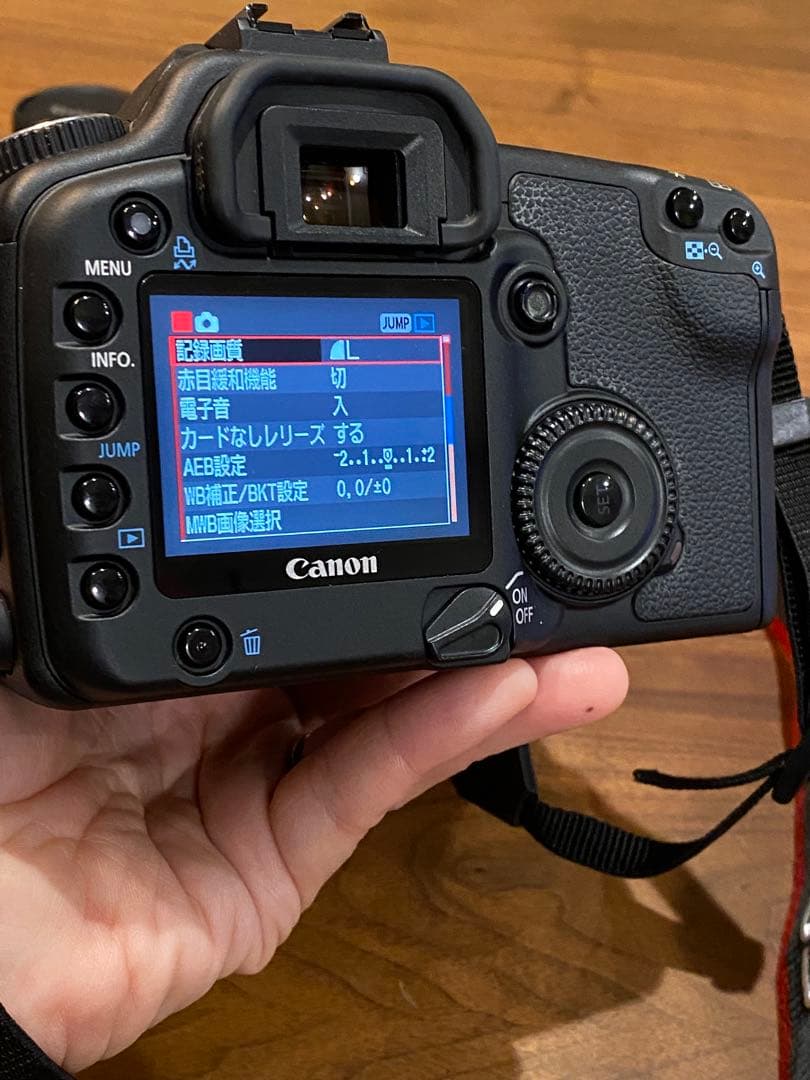 Canon EOS 30D デジタル一眼レフカメラ　比較的綺麗　動作品