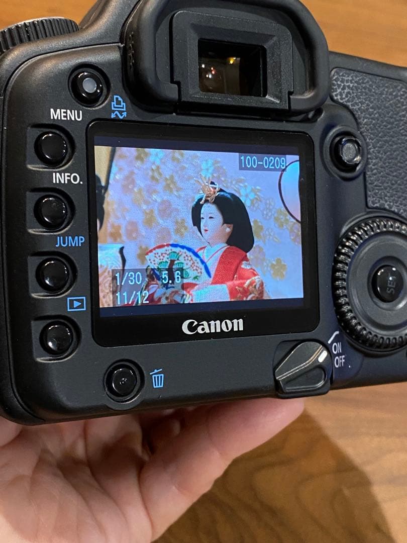 Canon EOS 30D デジタル一眼レフカメラ　比較的綺麗　動作品