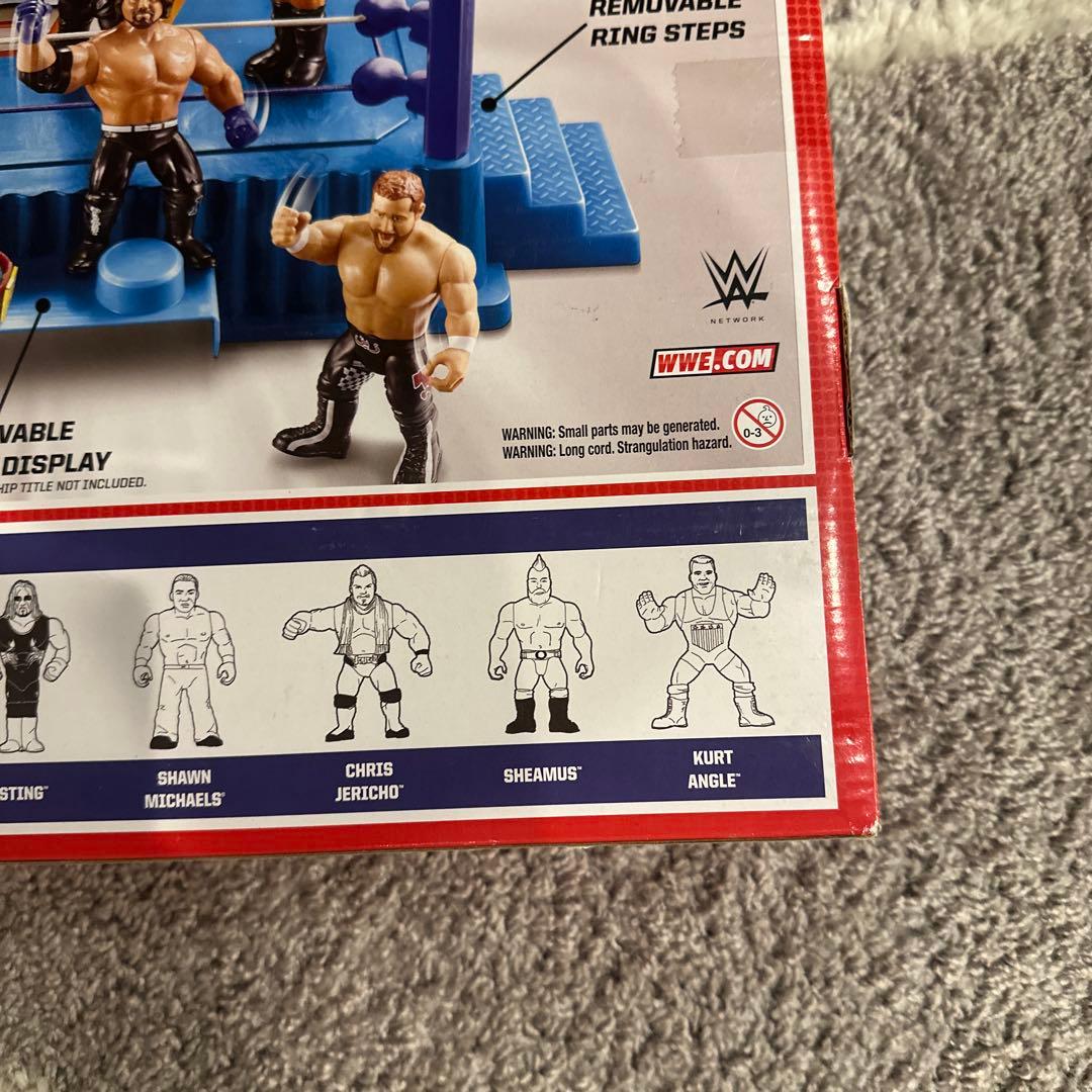 WWE マテル レトロ プロレスリング リング ハズブロ風 入手困難