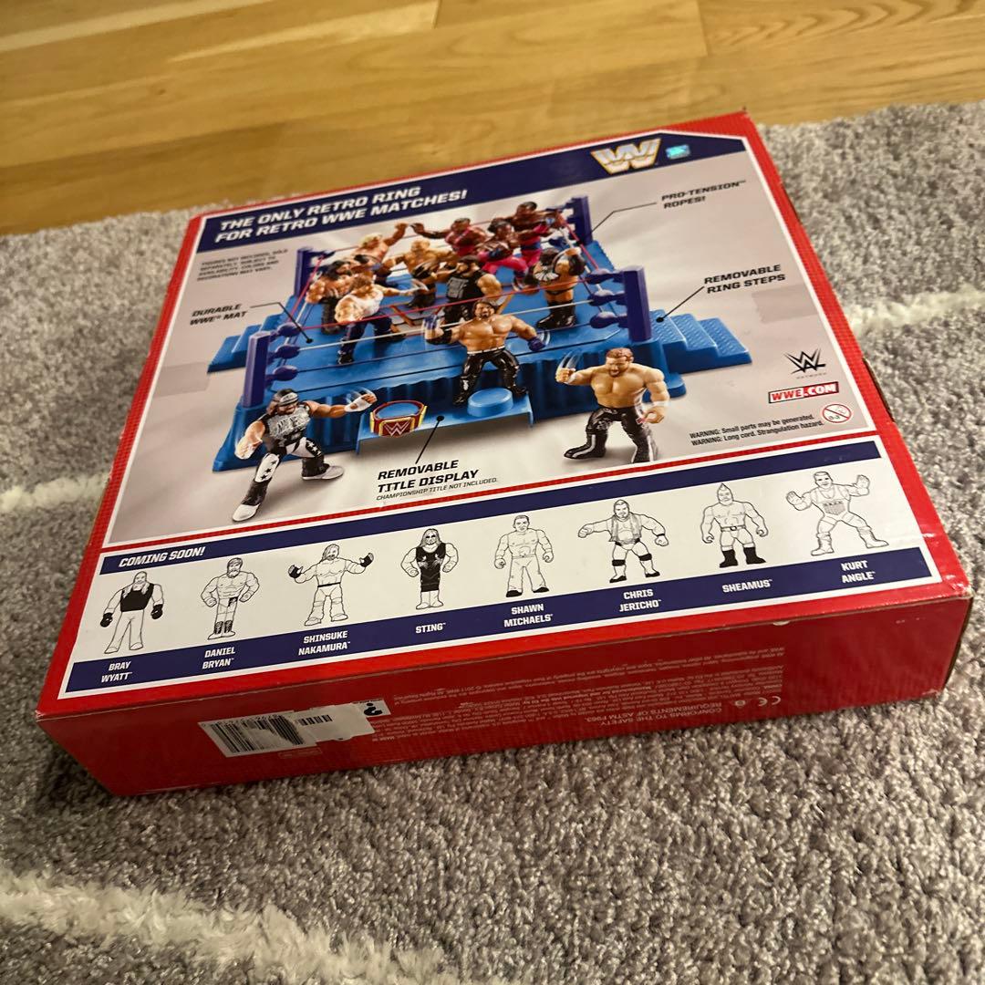 WWE マテル レトロ プロレスリング リング ハズブロ風 入手困難