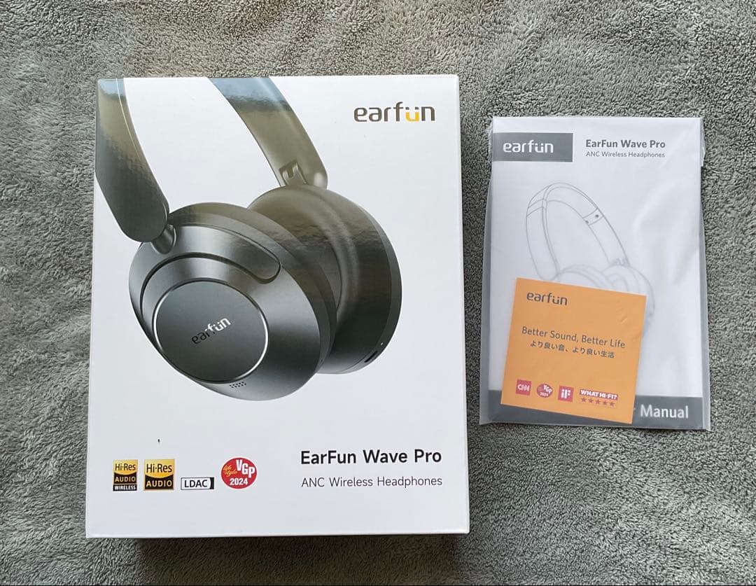 EarFun Wave Pro ワイヤレスヘッドホン『アップグレード版』