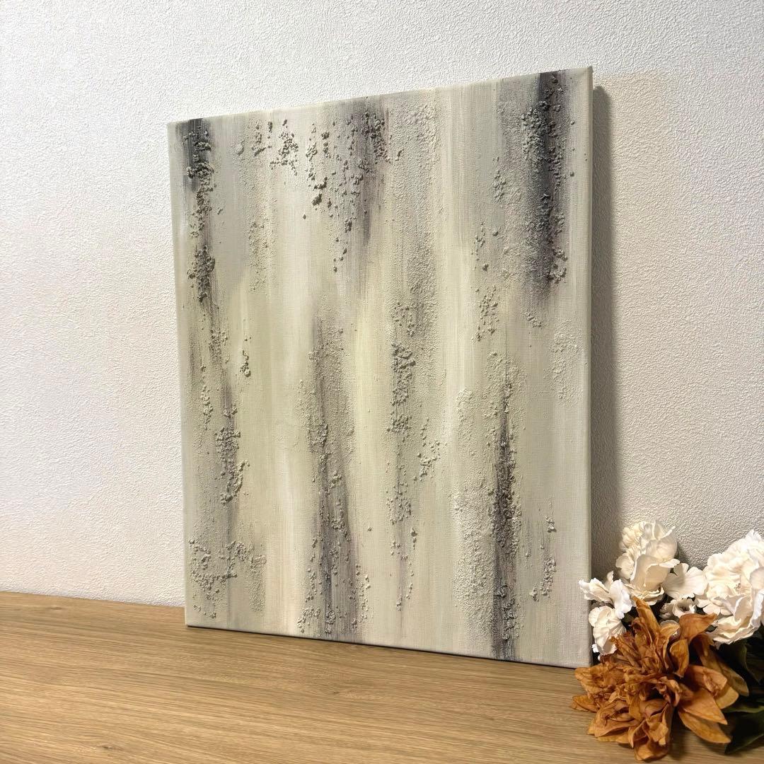 『tsui.344』50×40アートパネル　テクスチャーアート　インテリアパネル