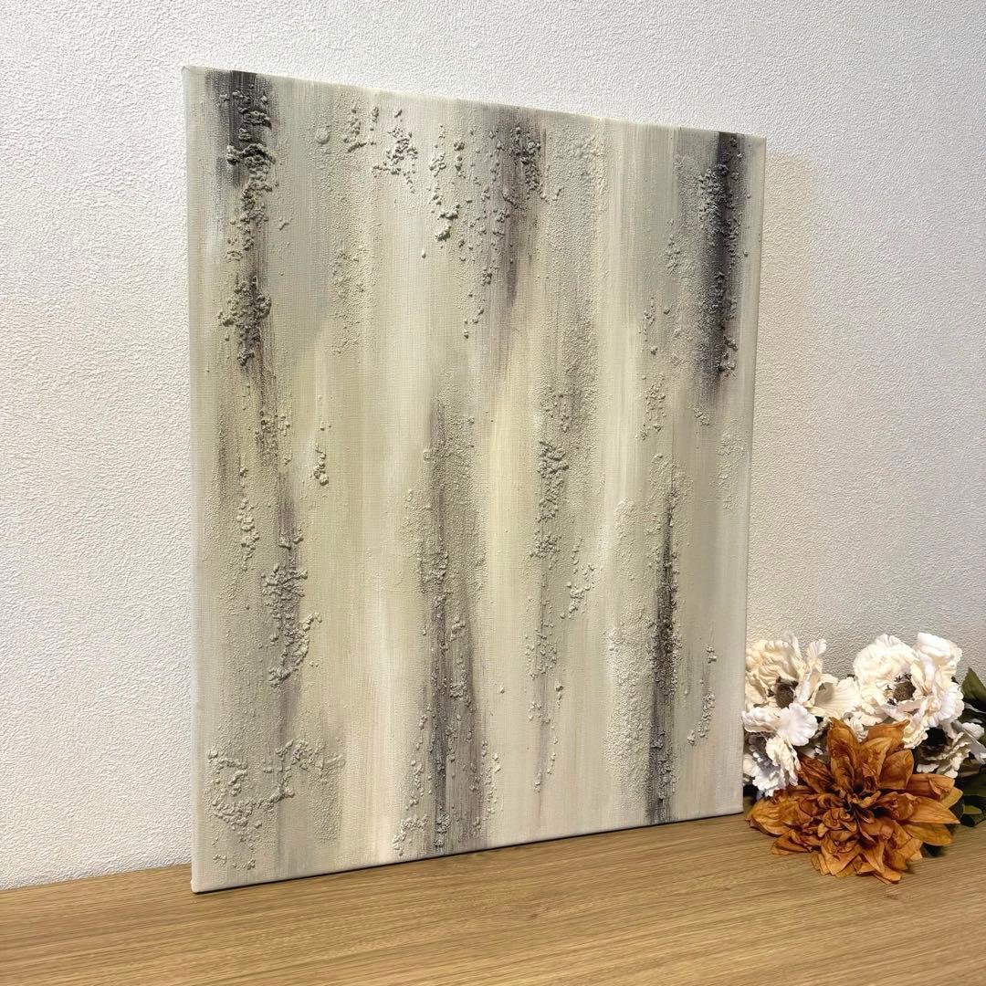 『tsui.344』50×40アートパネル　テクスチャーアート　インテリアパネル