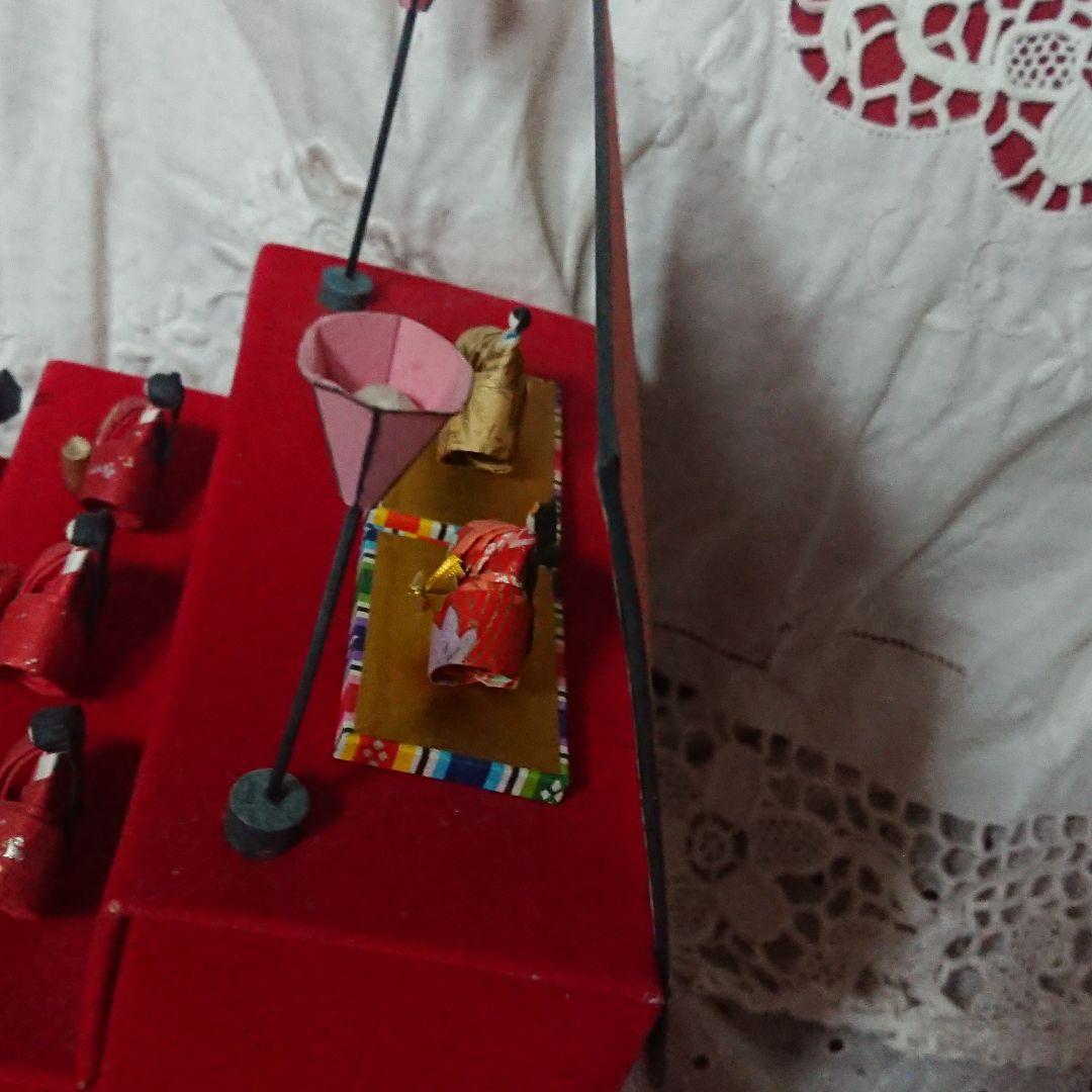 丹青堂　和紙　雛飾り　段飾り 箱なし アンティーク