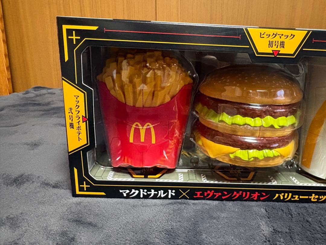 マクドナルド × エヴァンゲリオン バリューセット フィギュア 未開封