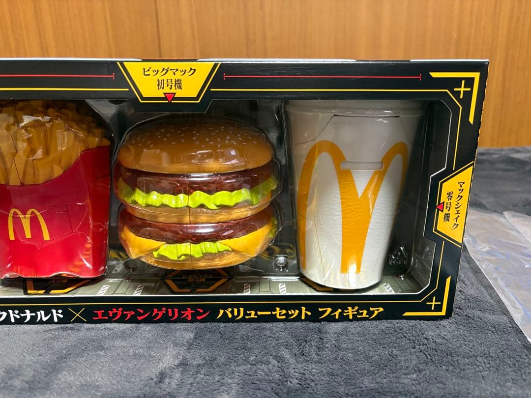 マクドナルド × エヴァンゲリオン バリューセット フィギュア 未開封
