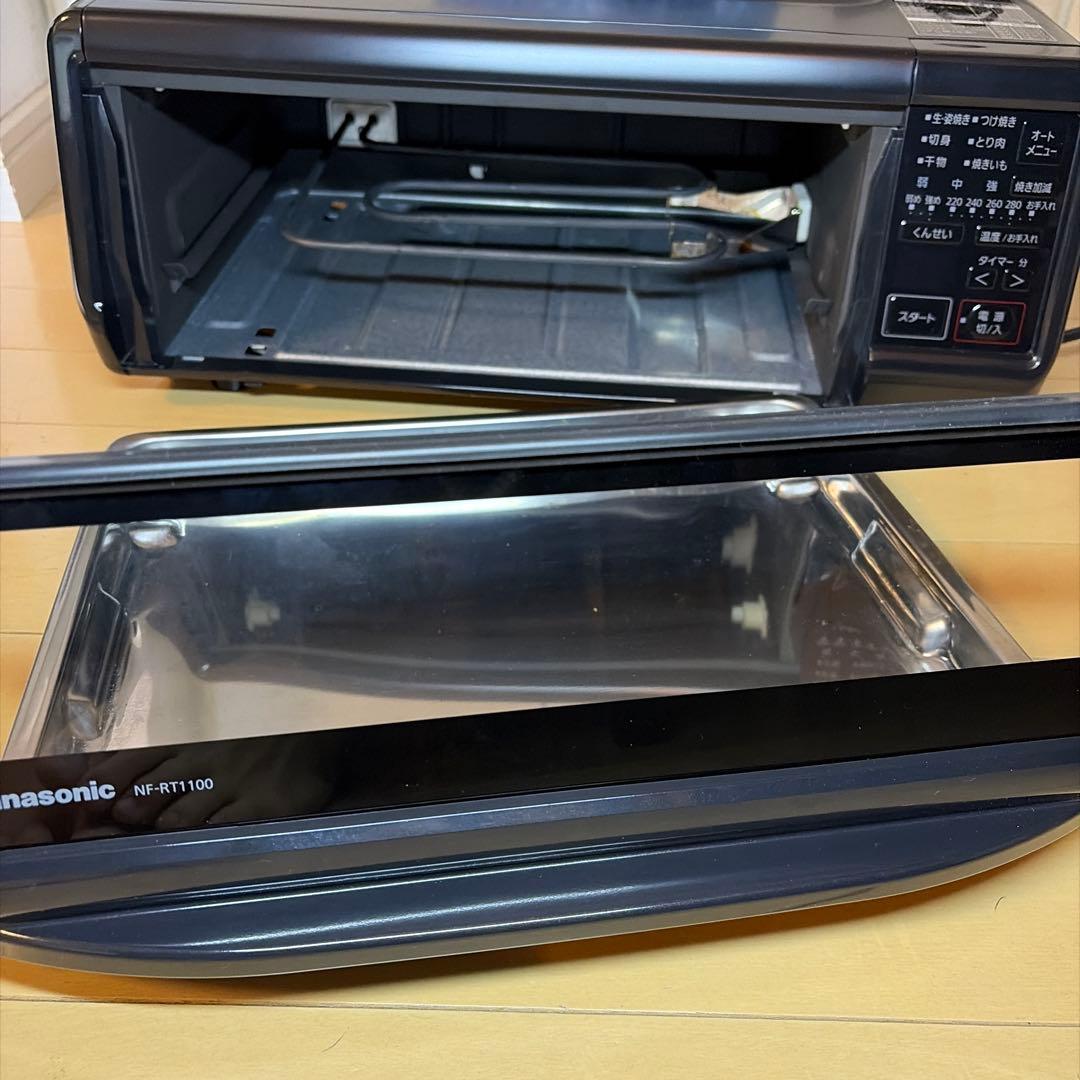 Panasonic NF-RT100 スモーク＆ロースター けむらん亭 ブラック