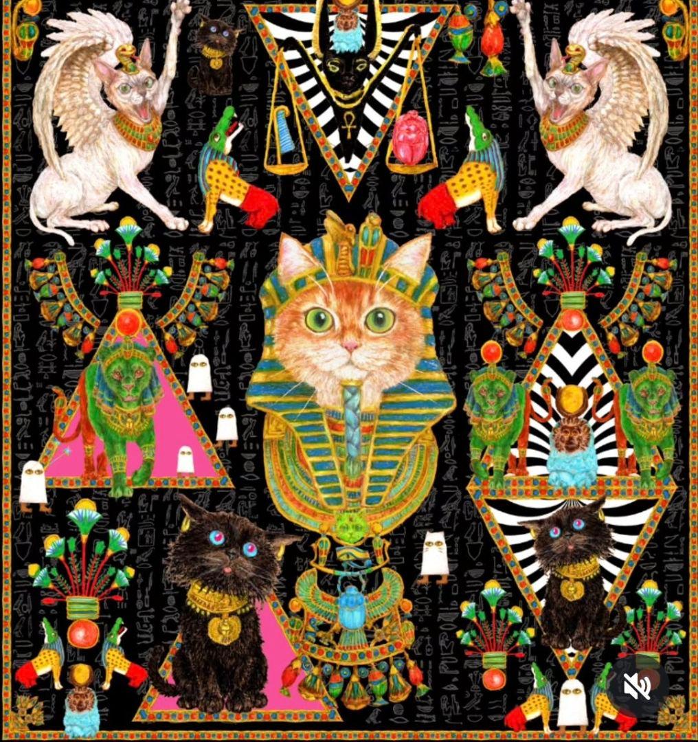 オーダー用パネルサンプルページ Egyptian Meow