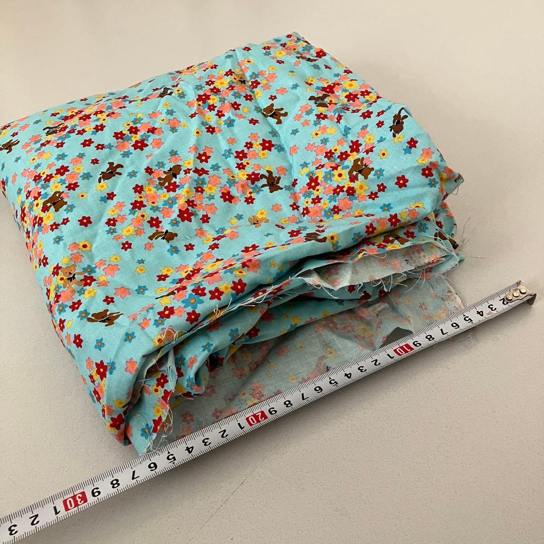 【バラ売り不可】ハローキティ クマ柄 花柄 キルト生地 はぎれセット まとめ売り