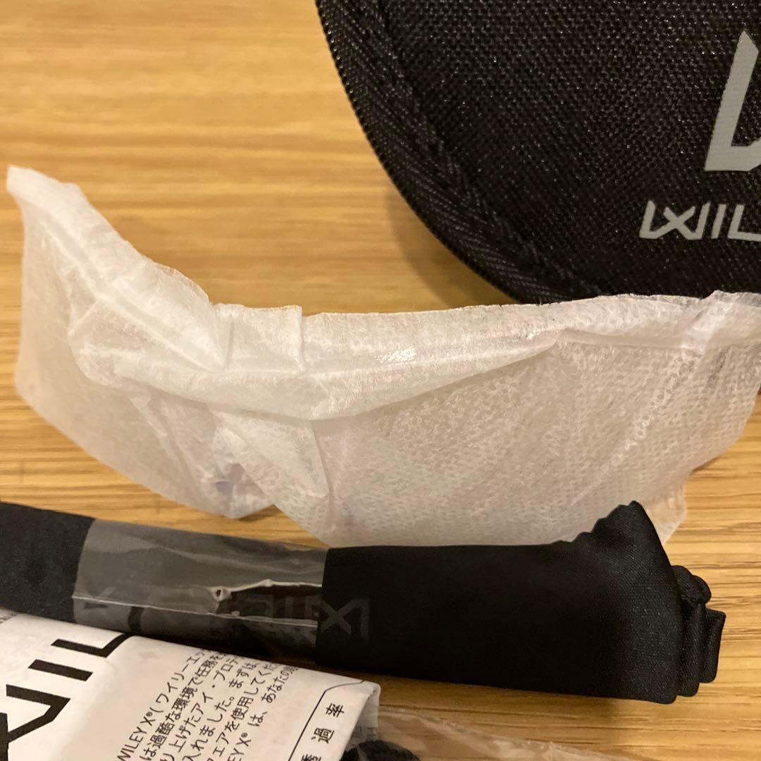 米軍　WILEY X VAPOR ミリタリーサングラス　ブラック　クリア　セット