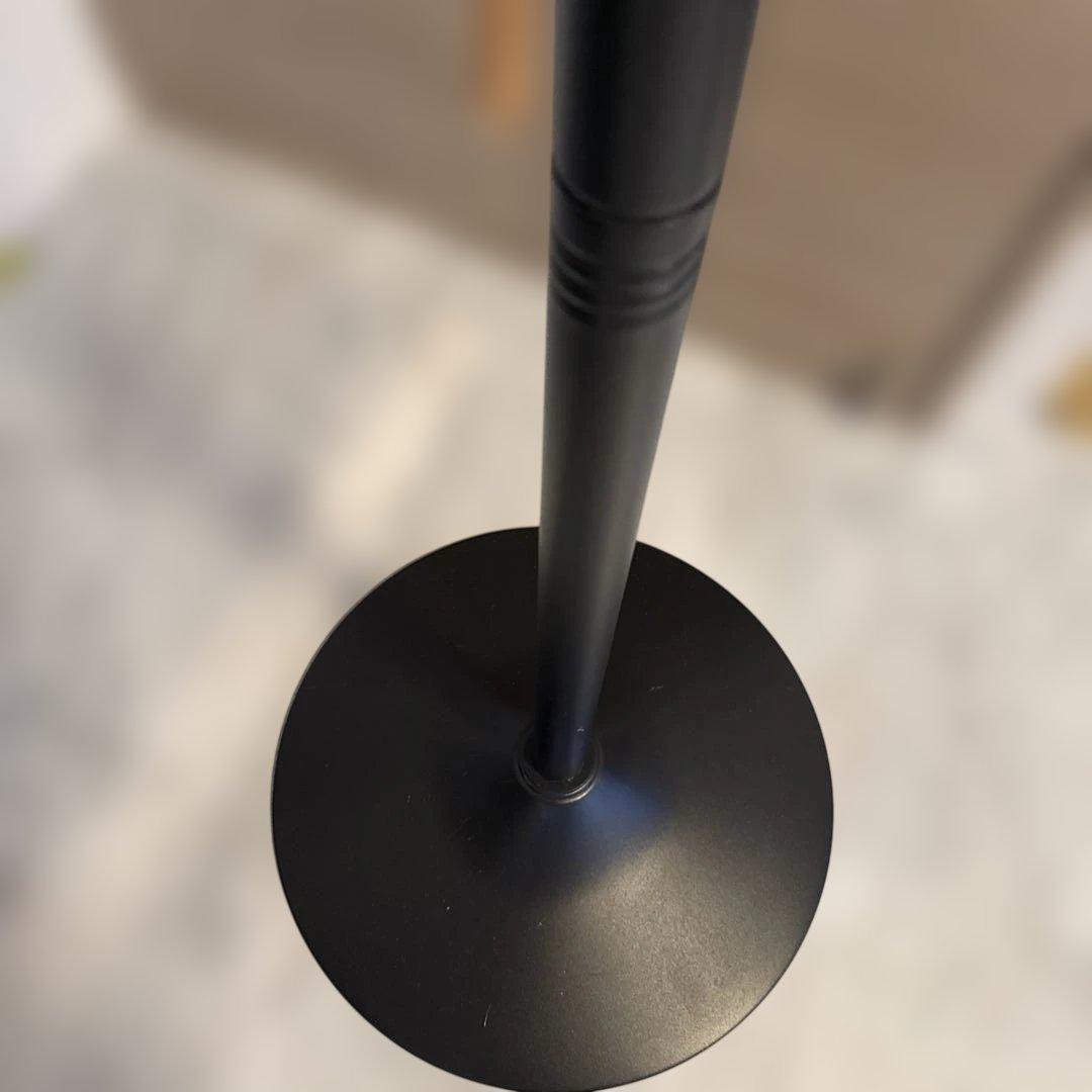 スタンド式回転ハンガーラック　ブラック 180cm