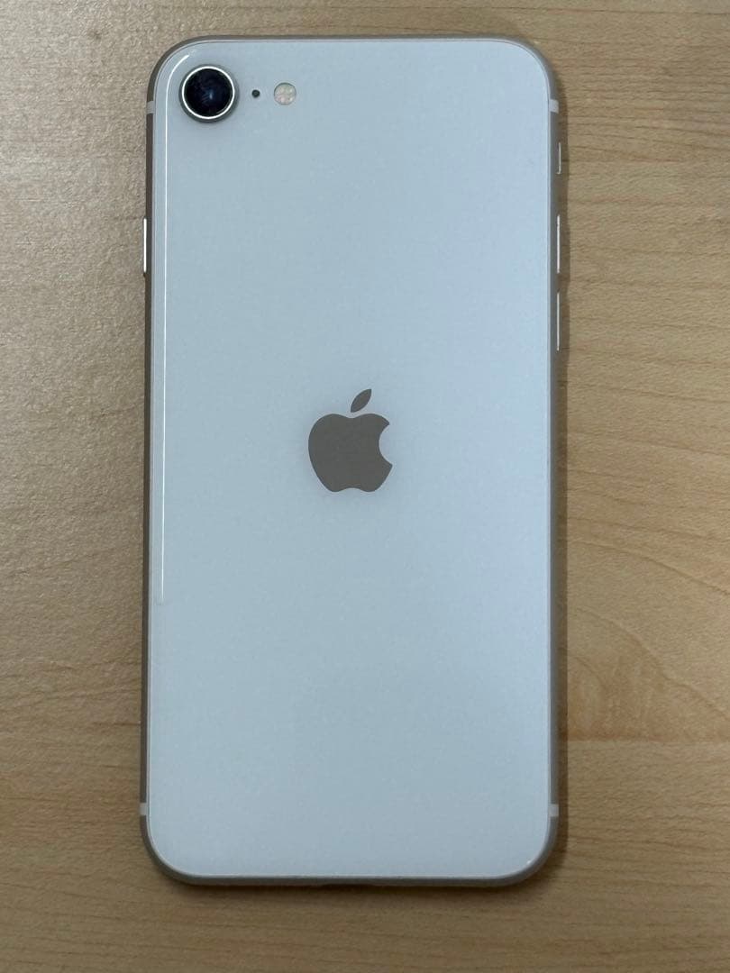 iPhone SE2第2世代 ホワイト 64GB SIMフリー +保護フィルム