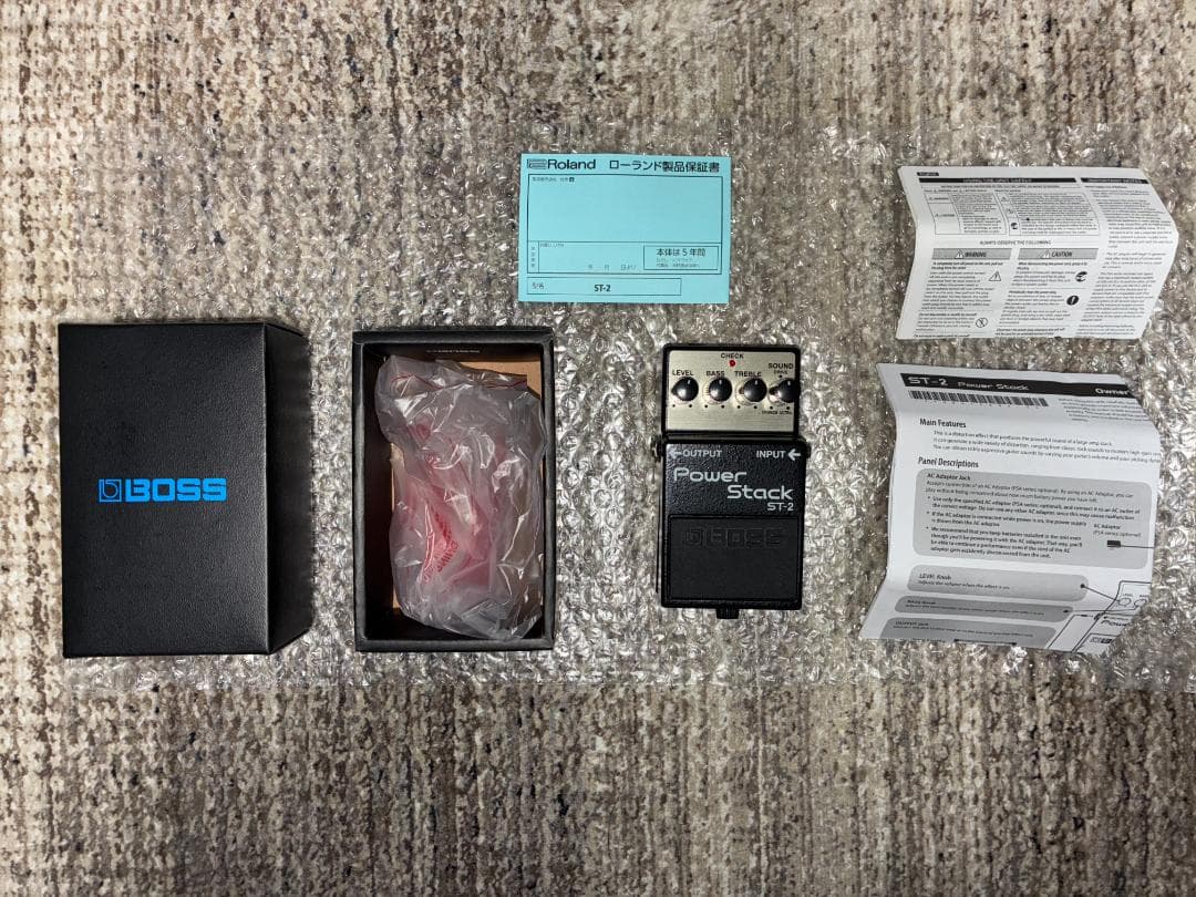 【美品・箱等完備】 BOSS ST-2 ギター ディストーション エフェクター