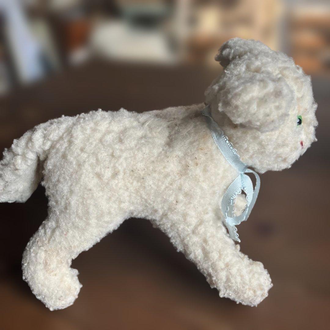 フランスアンティーク羊のぬいぐるみ　ラムぬいぐるみ