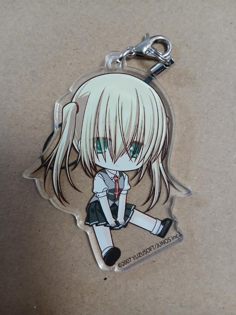 ゆずソフト ぺたん娘トレーディングアクリルストラップ全11種コンプセット