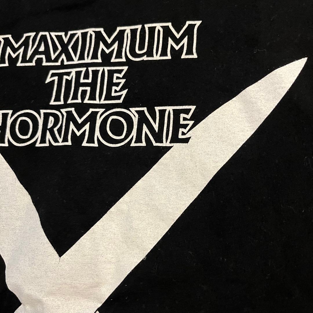 【2005年初期版・極美品】マキシマムザホルモン 包丁＆上原菩薩Tシャツ 黒