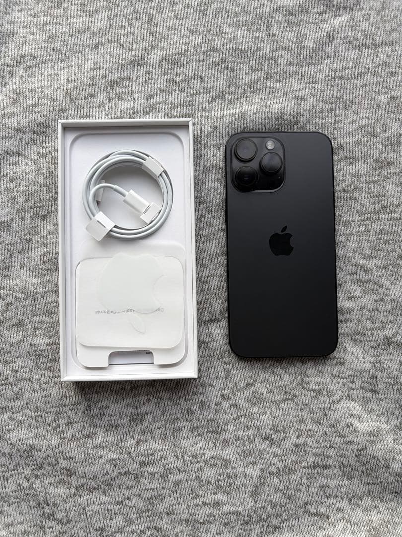 【美品】iPhone 14 Pro Max 256GB スペースブラック
