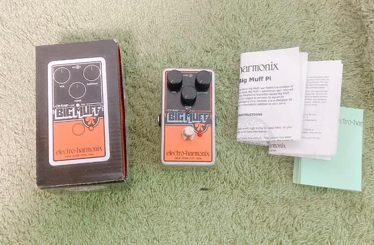 electro-harmonix OP-AMP BIG MUFF ファズ