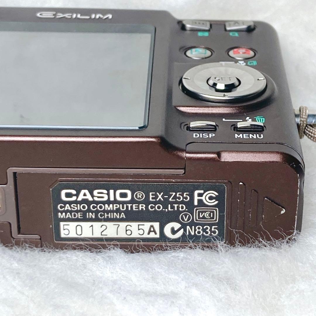 【良品✨】デジカメ CASIO カシオ EXILIM EX-Z55 コンデジ