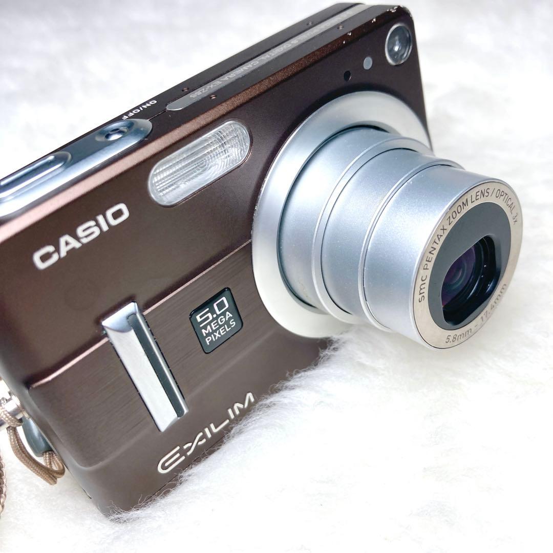 【良品✨】デジカメ CASIO カシオ EXILIM EX-Z55 コンデジ