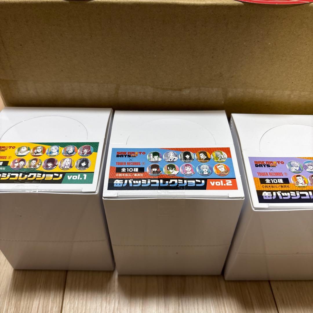 SAKAMOTO DAYS サカモトデイズ　タワレコ　缶バッジコレクション