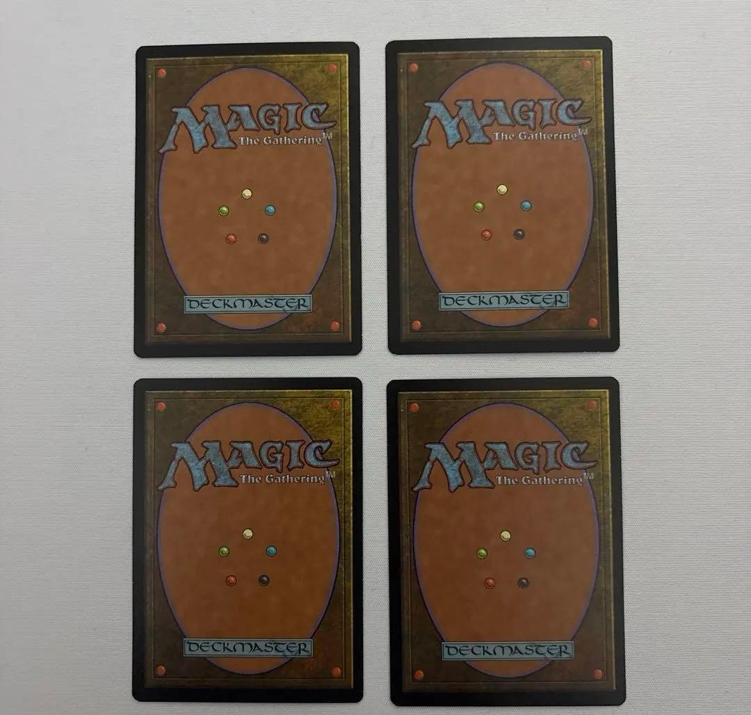 【再録禁止】魔の魅惑　アルーレン　Aluren 英語版4枚セット mtg