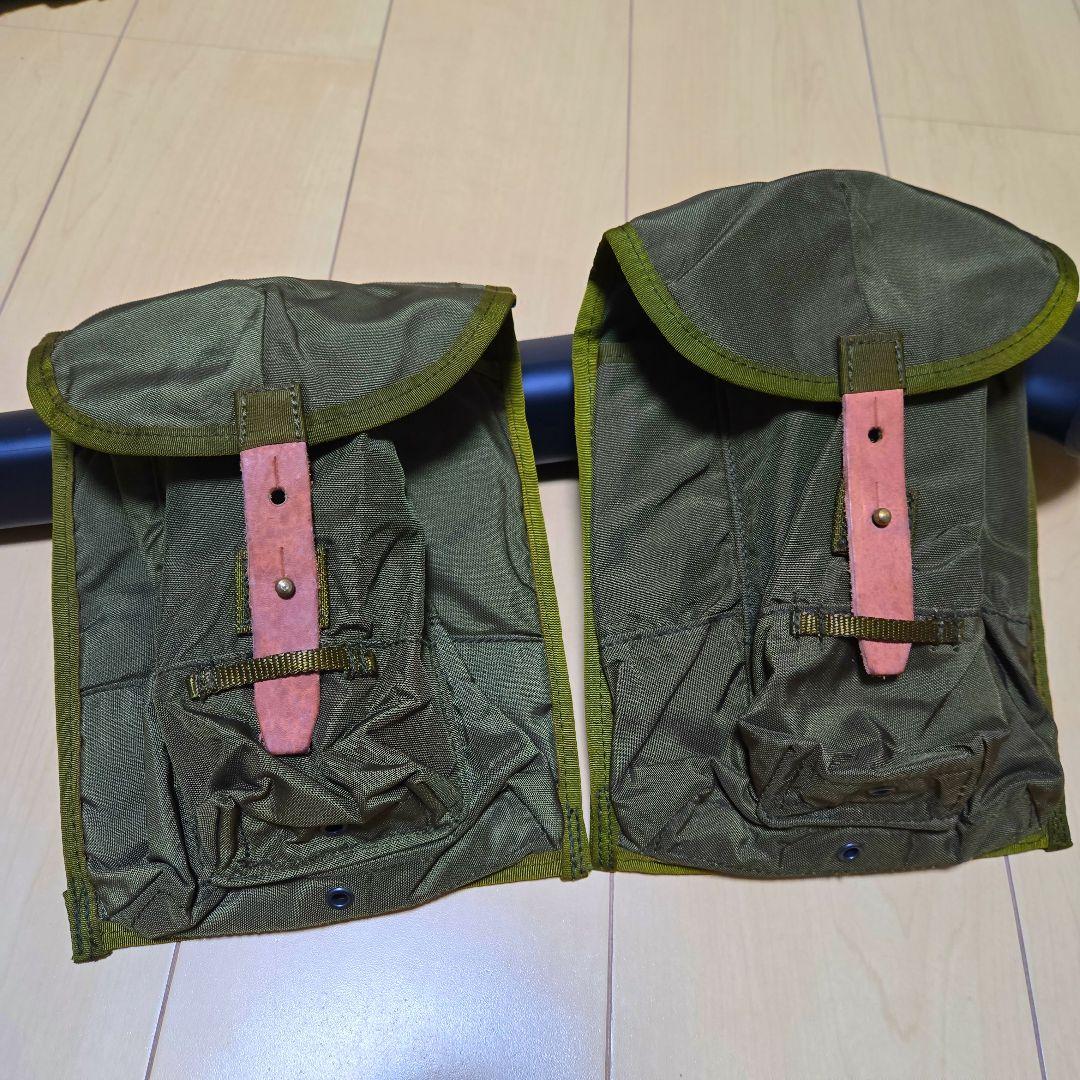 希少品SSO製avizent Sbruya 99年製 AK用マガジンポーチ 二つ