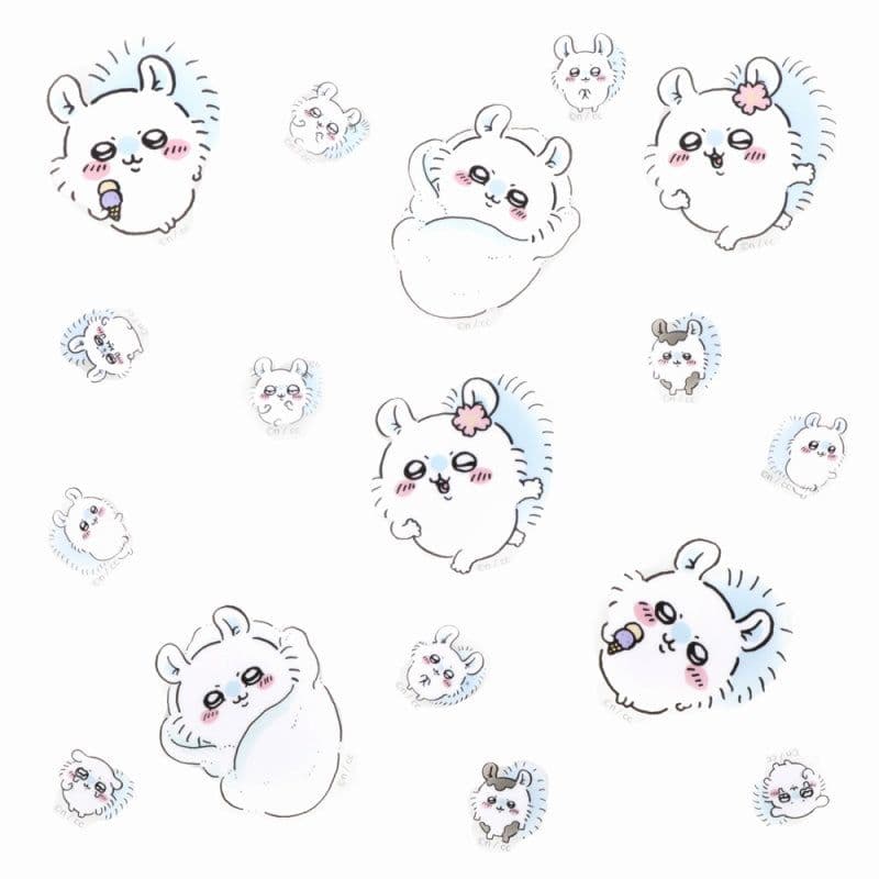 ちいかわ クリアピースシール 4点セット