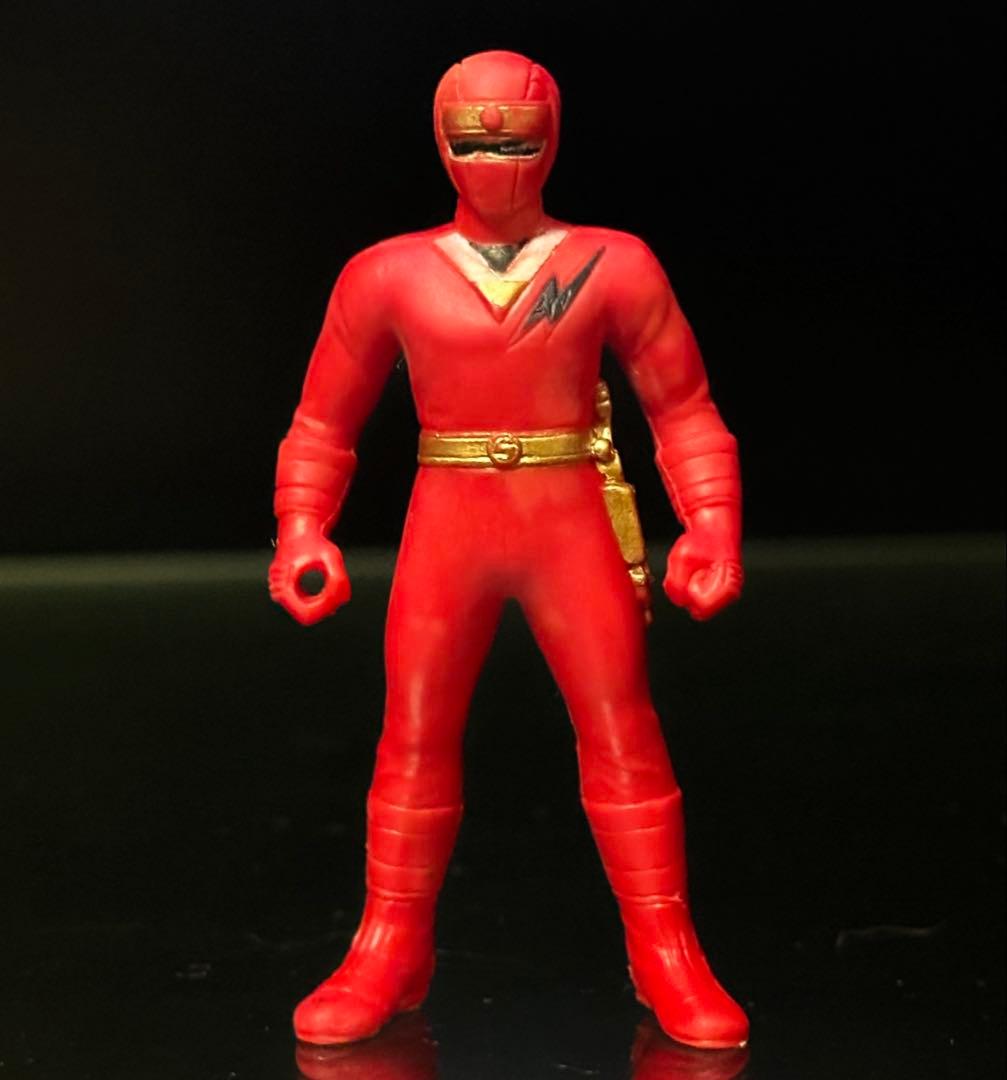 【超激レア】忍者戦隊カクレンジャー　ニンジャレッド　ミニフィギュア