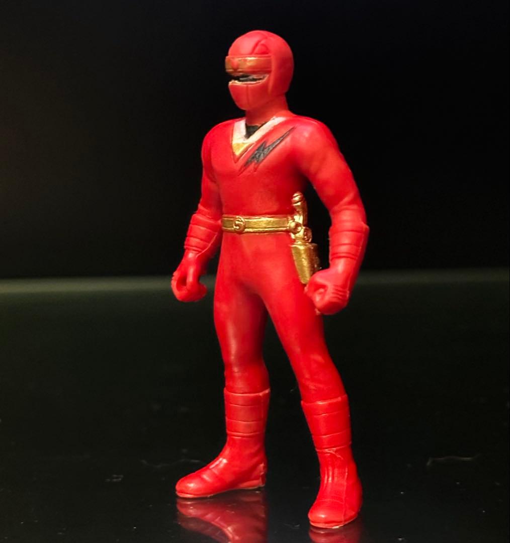 【超激レア】忍者戦隊カクレンジャー　ニンジャレッド　ミニフィギュア