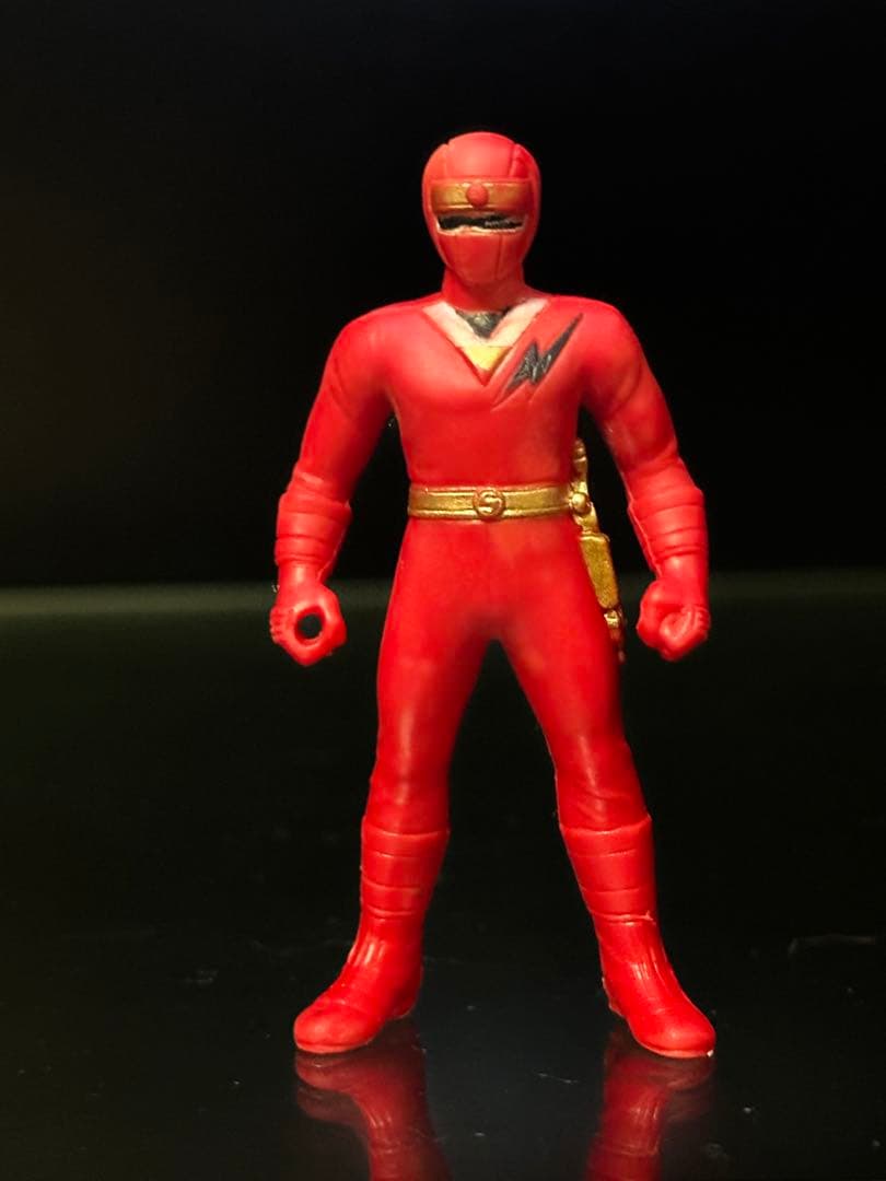 【超激レア】忍者戦隊カクレンジャー　ニンジャレッド　ミニフィギュア