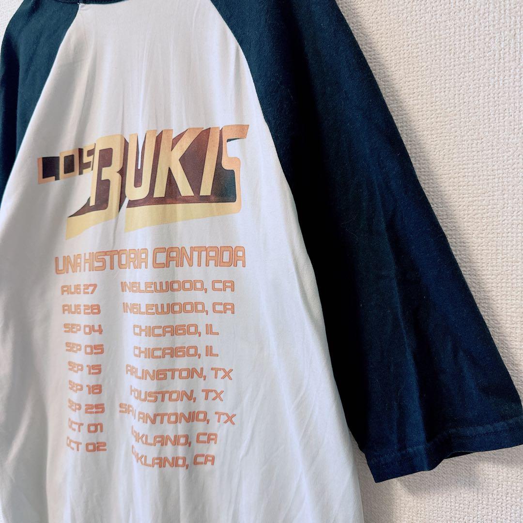 Los Bukis 25周年 ツアーTシャツ USA製 七分袖 ラグラン 両面